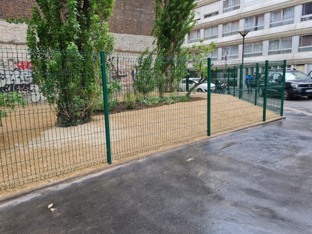 Clôture près de Vincennes